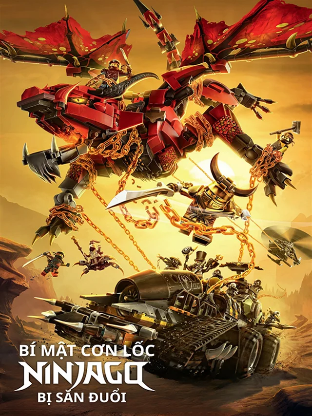 Bí Mật Cơn Lốc Ninjago: Bị Săn Đuổi (Phần 9) SeeTV Lồng Tiếng