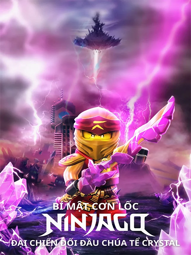 Bí Mật Cơn Lốc Ninjago: Đại Chiến Đối Đầu Với Chúa Tể Crystal (Phần 15) SeeTV Lồng Tiếng