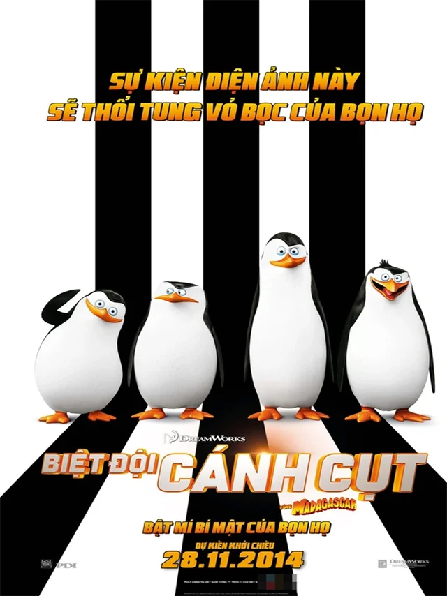 Biệt Đội Cánh Cụt Vùng Madagascar Lồng Tiếng