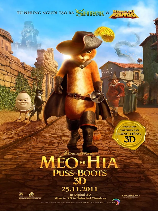 Chú Mèo Đi Hia Lồng Tiếng