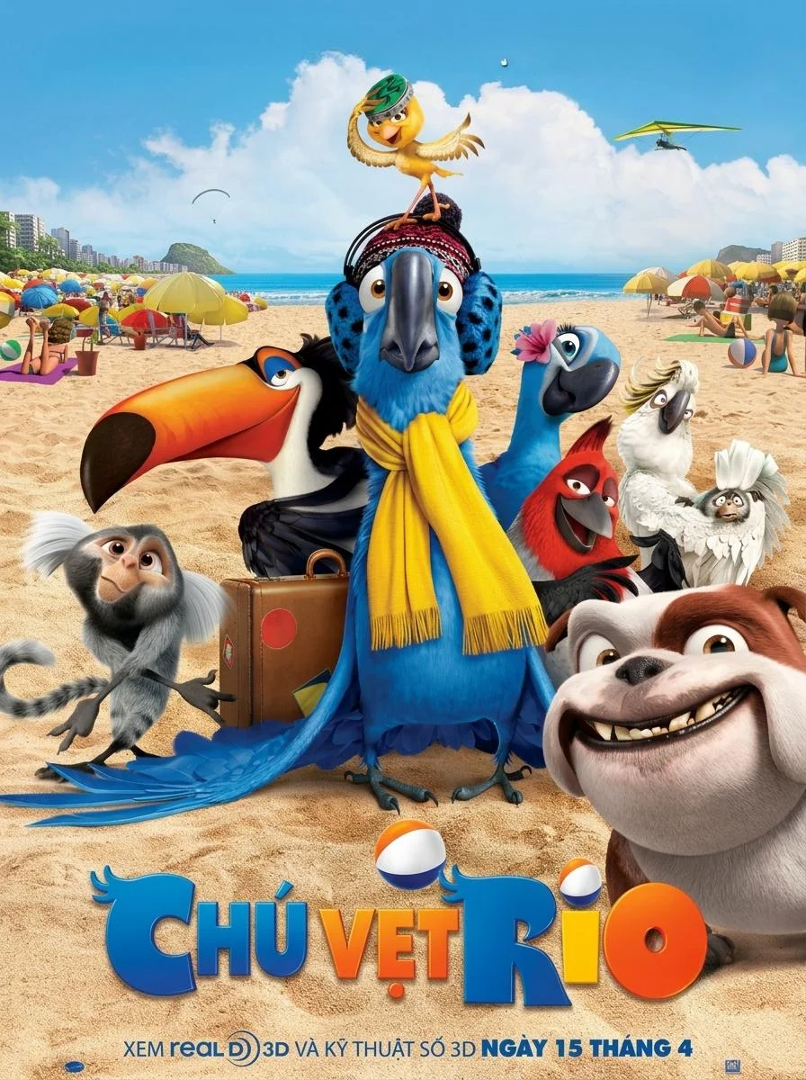 Chú Vẹt Rio TVH Thuyết Minh