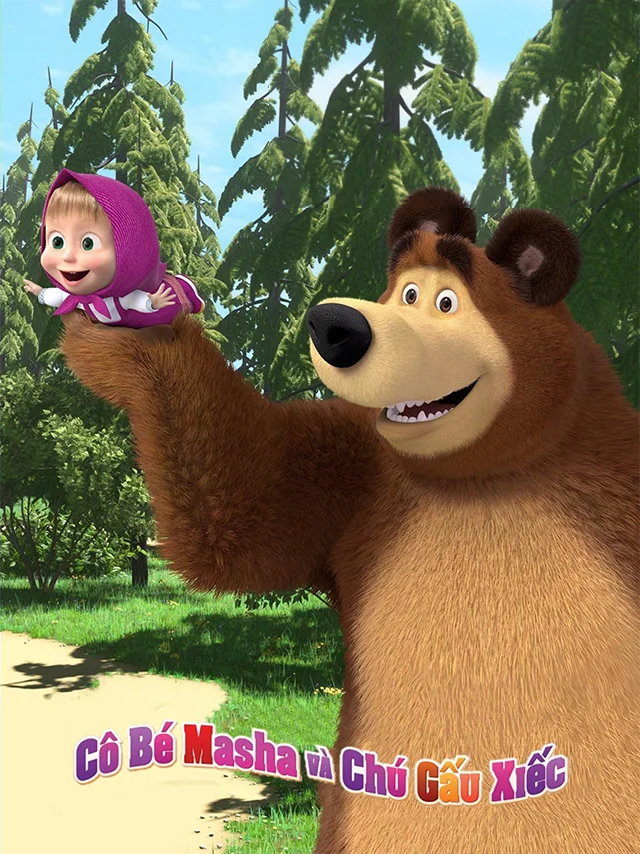 Cô Bé Masha Và Chú Gấu Xiếc | Cô Bé Siêu Quậy Và Chú Gấu Xiếc | Masha và bạn Gấu HTV3 Lồng Tiếng