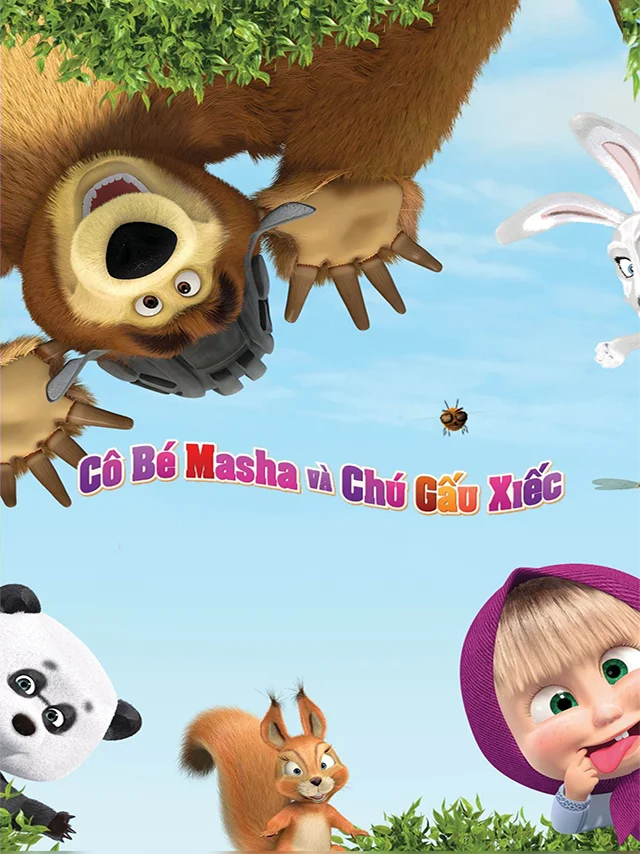 Cô Bé Masha Và Chú Gấu Xiếc | Cô Bé Siêu Quậy Và Chú Gấu Xiếc | Masha và bạn Gấu (Phần 3) HTV3 Lồng Tiếng