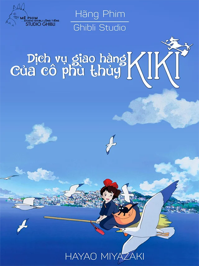 Dịch Vụ Giao Hàng Của Phù Thủy Kiki Netflix Lồng Tiếng
