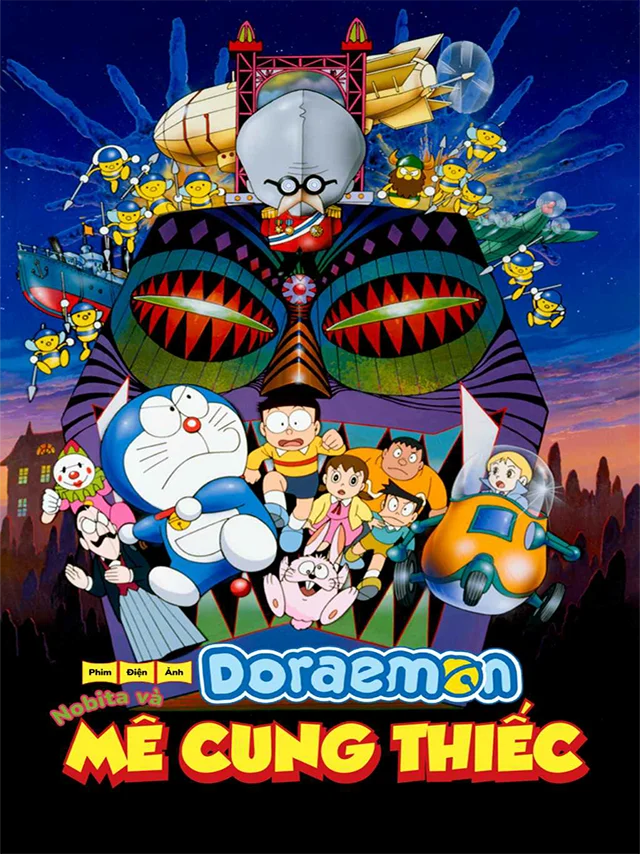Doraemon Movie 14: Nobita Và Mê Cung Thiếc HTV3 Lồng Tiếng