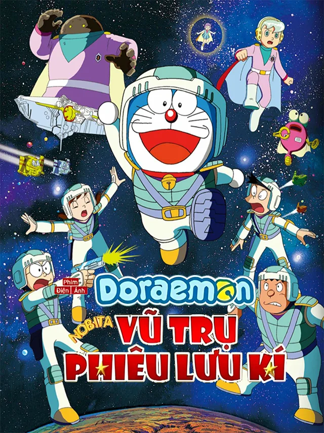 Doraemon Movie 20: Nobita Vũ Trụ Phiêu Lưu Kí HTV3 Lồng Tiếng