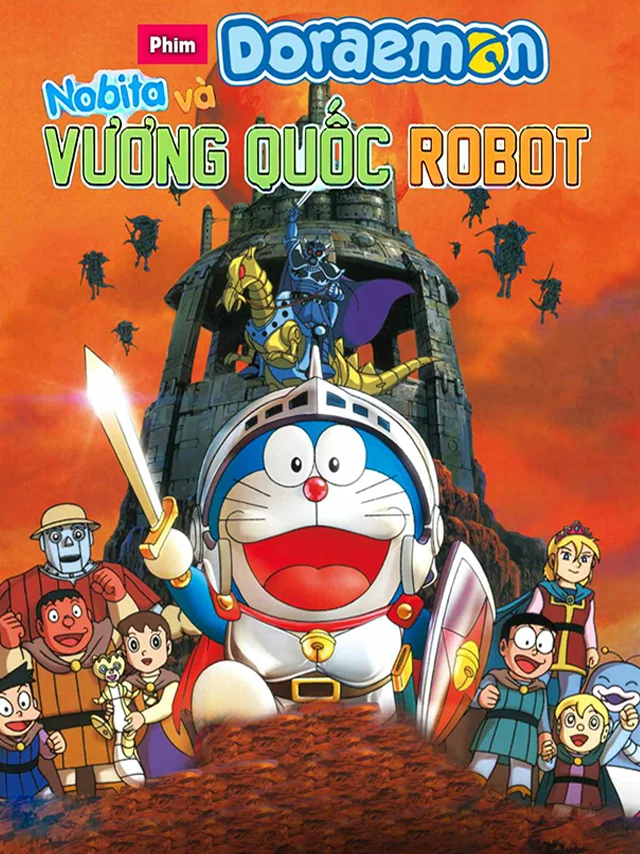Doraemon Movie 23: Nobita Và Vương Quốc Robot HTV3 Lồng Tiếng