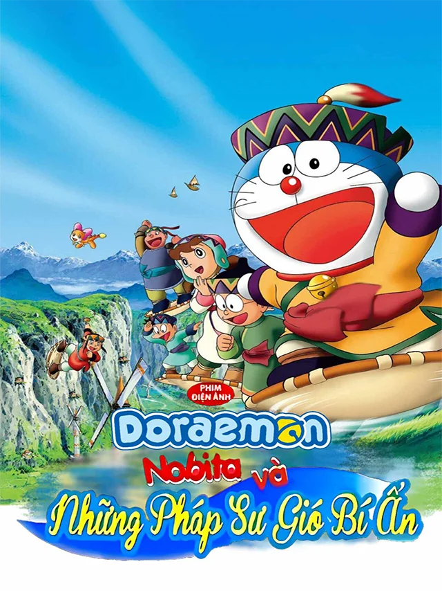 Doraemon Movie 24: Nobita Và Những Pháp Sư Gió Bí Ẩn HTV3 Lồng Tiếng