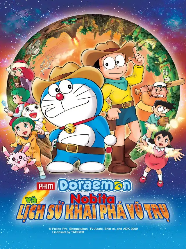 Doraemon Movie 29: Nobita Và Lịch Sử Khai Phá Vũ Trụ ACE Lồng Tiếng