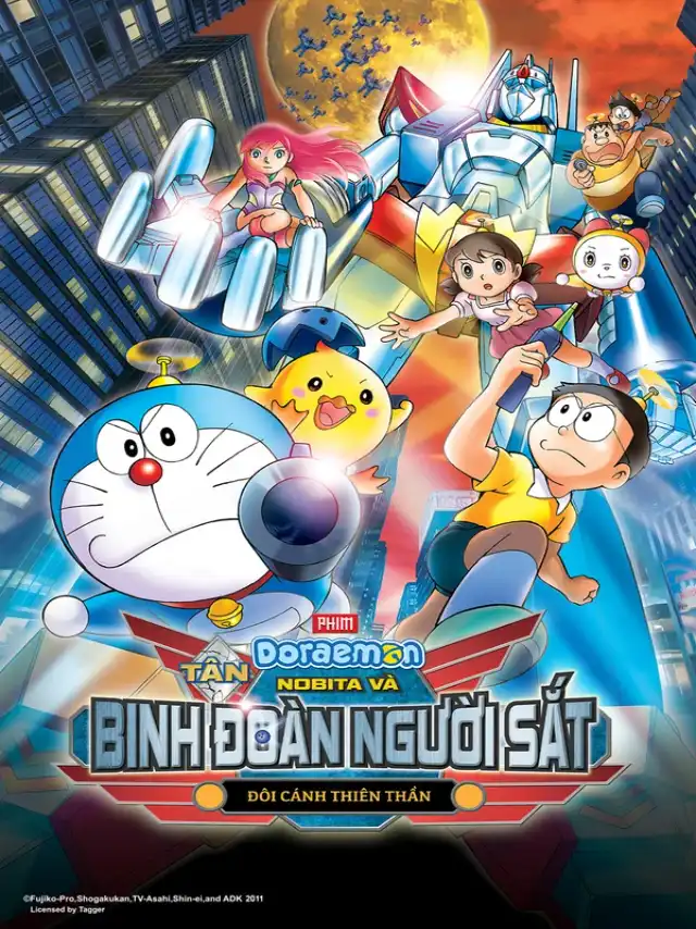 Doraemon Movie 31: Nobita Và Binh Đoàn Người Sắt - Đôi Cánh Thiên Thần ACE Lồng Tiếng