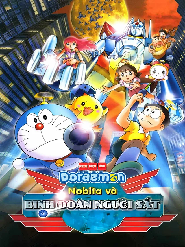 Doraemon Movie 31: Nobita Và Binh Đoàn Người Sắt HTV3 Lồng Tiếng