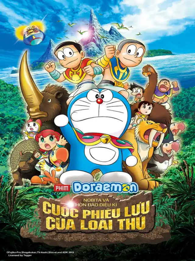 Doraemon Movie 32: Nobita Và Hòn Đảo Diệu Kì – Cuộc Phiêu Lưu Của Loài Thú ACE Lồng Tiếng