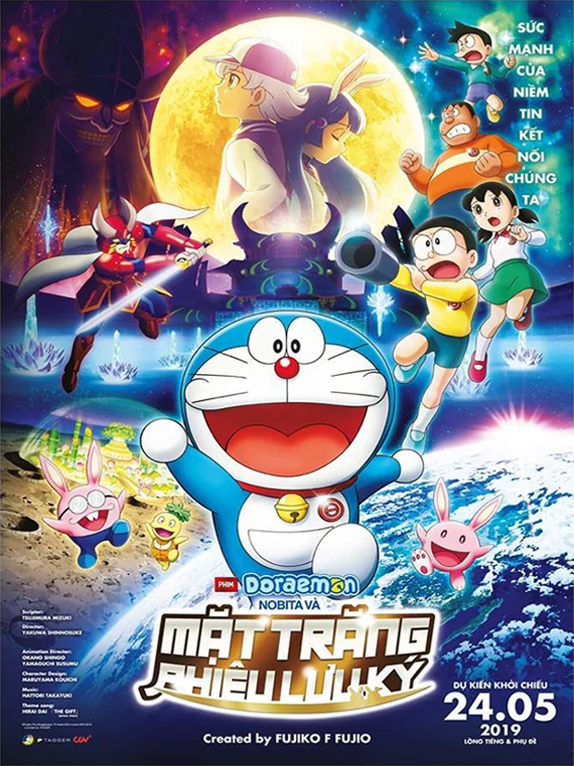 Doraemon Movie 39: Nobita Và Mặt Trăng Phiêu Lưu Ký Lồng Tiếng