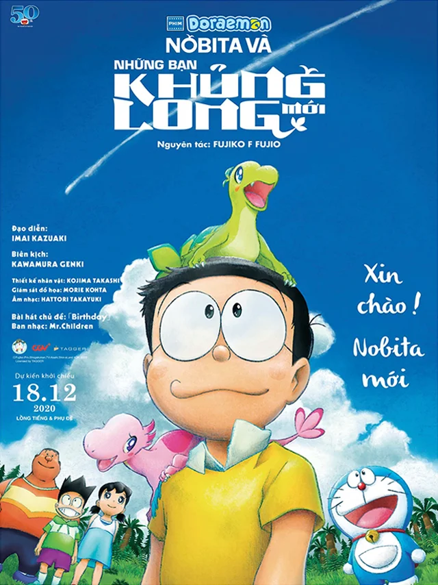 Doraemon Movie 40: Nobita Và Những Bạn Khủng Long Mới Lồng Tiếng