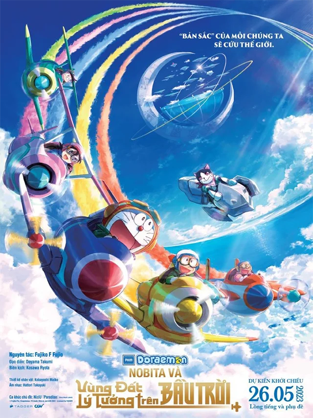 Doraemon Movie 42: Nobita Và Vùng Đất Lý Tưởng Trên Bầu Trời ACE Lồng Tiếng