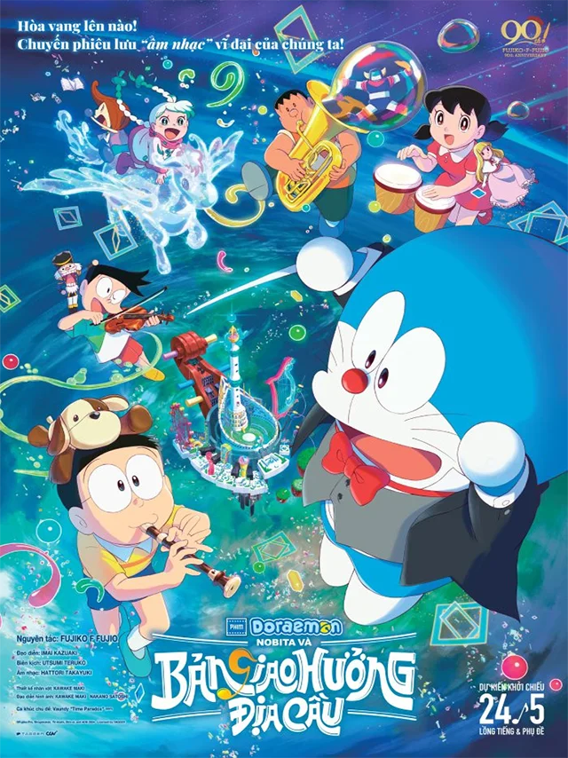 Doraemon Movie 43: Nobita Và Bản Giao Hưởng Địa Cầu ACE Lồng Tiếng