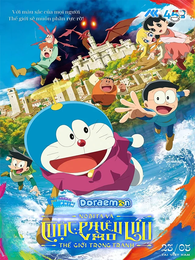 Doraemon Movie 44: Nobita Và Cuộc Phiêu Lưu Vào Thế Giới Trong Tranh ACE Lồng Tiếng