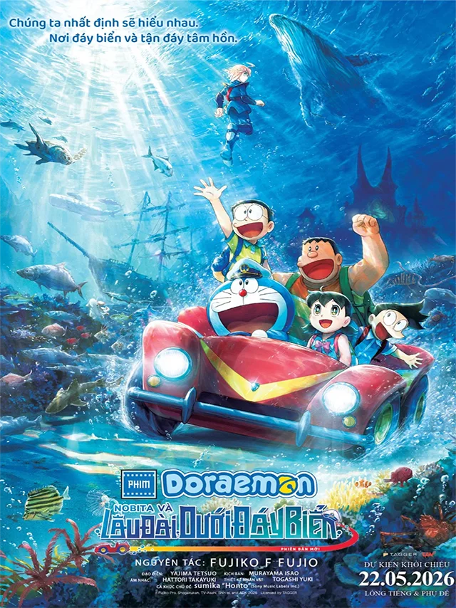 Doraemon Movie 45: Nobita Và Lâu Đài Dưới Đáy Biển ACE Lồng Tiếng