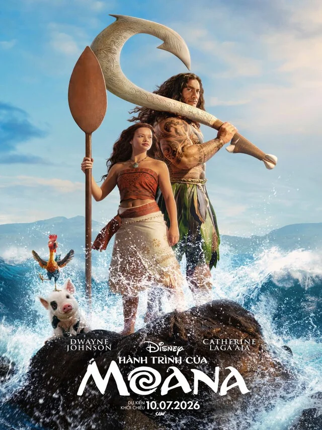 Hành Trình Của Moana Live Action (2026) Lồng Tiếng