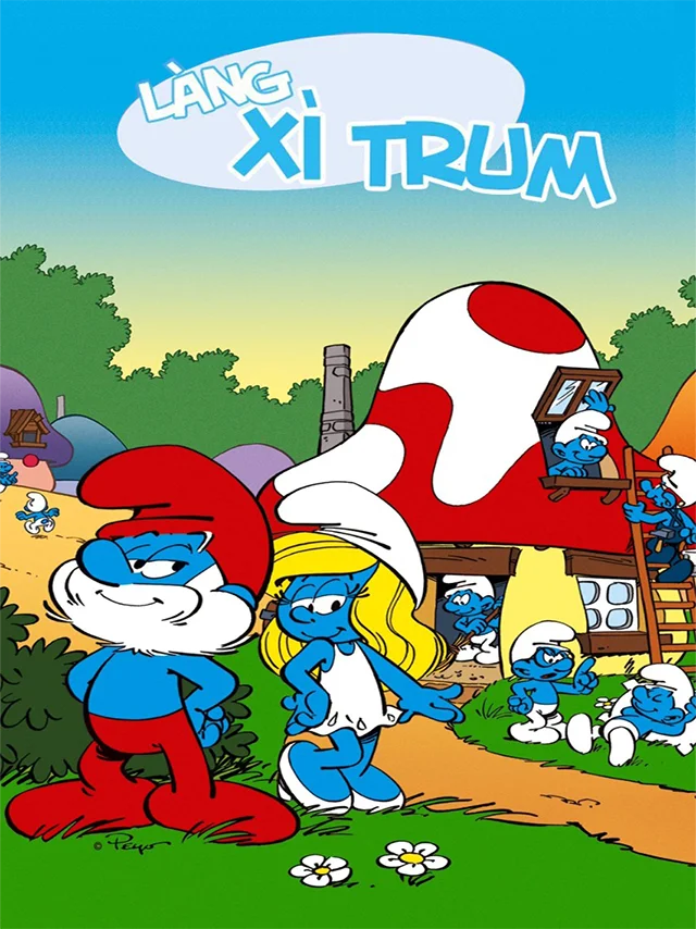Làng Xì Trum HTV3 Lồng Tiếng