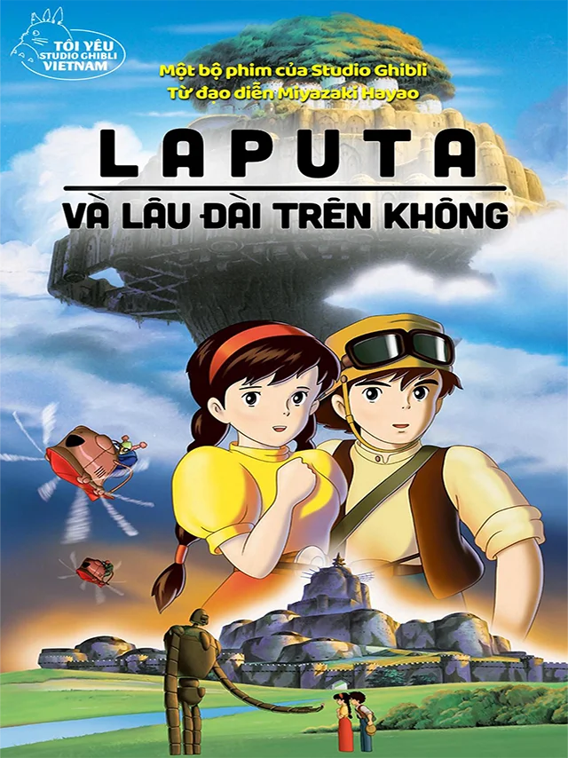 Laputa Lâu Đài Trên Không Netflix Lồng Tiếng