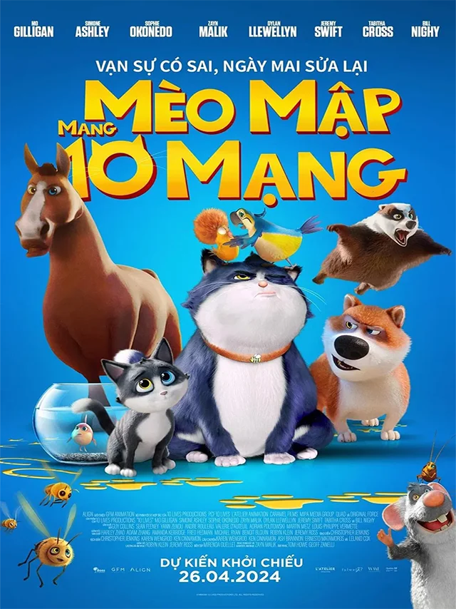Mèo Mập Mang 10 Mạng Lồng Tiếng
