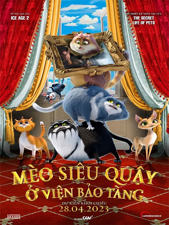 Mèo Siêu Quậy Ở Viện Bảo Tàng Lồng Tiếng