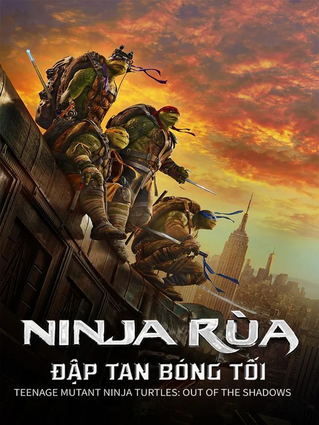 Ninja Rùa: Đập Tan Bóng Tối Kplus Thuyết Minh