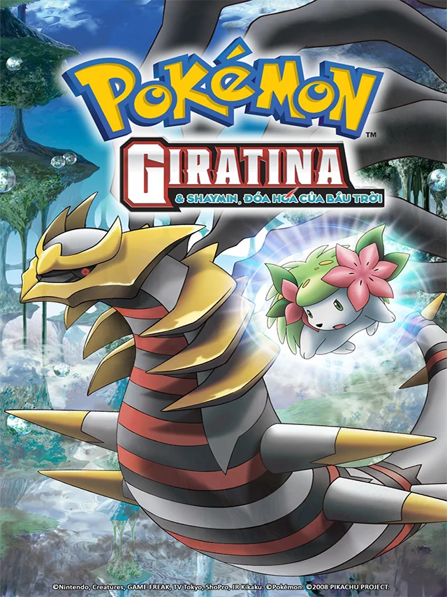 Pokémon Movie 11: Giratina và Shaymin Đóa Hoa Của Bầu Trời HTV3 Lồng Tiếng