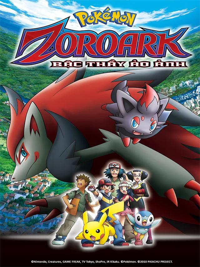 Pokémon Movie 13: Zoroark Bậc Thầy Ảo Ảnh HTV3 Lồng Tiếng