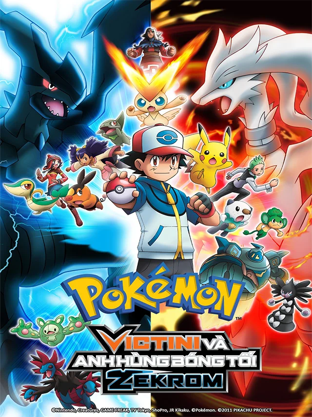 Pokémon Movie 14: Victini Và Anh Hùng Bóng Tối Zekrom HTV3 Lồng Tiếng