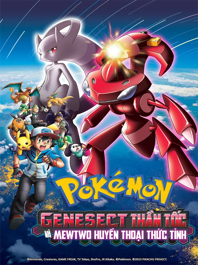 Pokémon Movie 16: Genesect Thần Tốc Và Mewtwo Huyền Thoại Thức Tỉnh HTV3 Lồng Tiếng