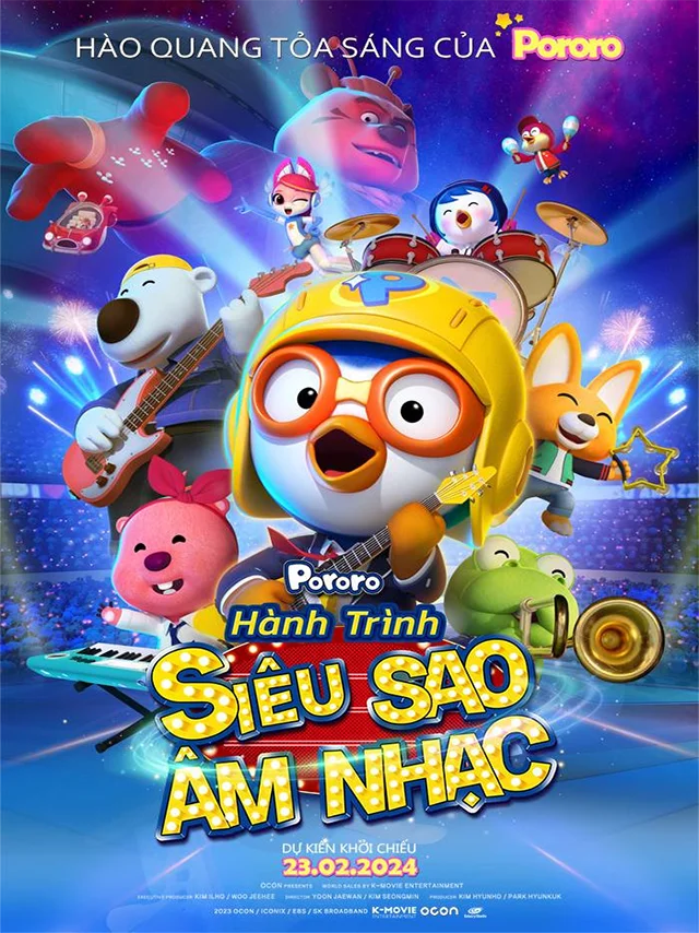 Pororo: Hành Trình Siêu Sao Âm Nhạc ACE Lồng Tiếng