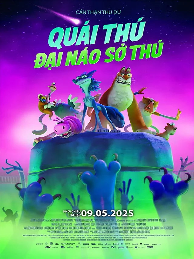 Quái Thú Đại Náo Sở Thú | Đêm Kinh Hoàng ở Sở Thú [Rổ Phim] Thuyết Minh