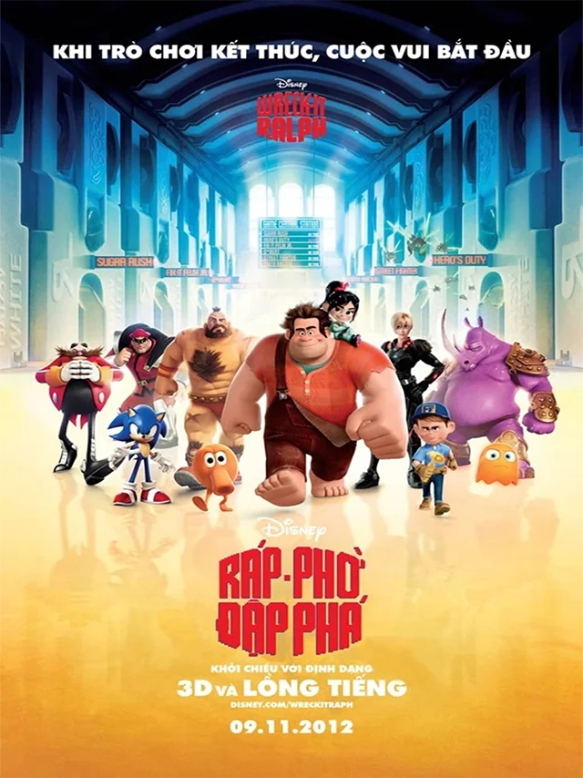 Ralph Đập Phá | Ráp-Phờ Đập Phá Lồng Tiếng