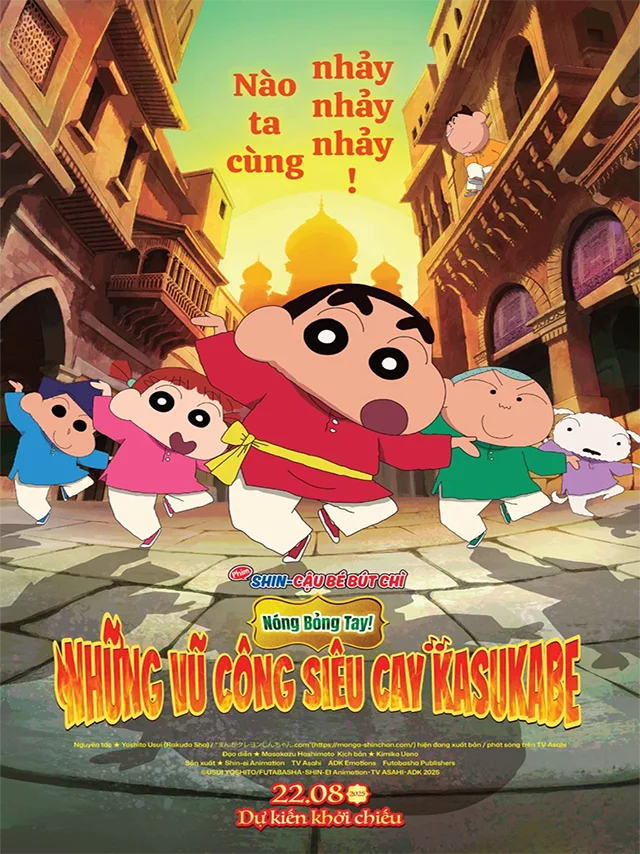 Shin Cậu Bé Bút Chì: Nóng Bỏng Tay! Những Vũ Công Siêu Cay Kasukabe Lồng Tiếng