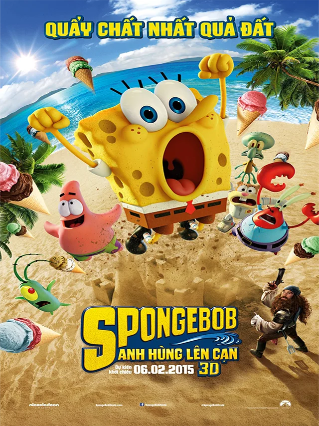 SpongeBob: Anh Hùng Lên Cạn Lồng Tiếng