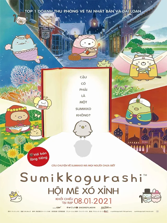 Sumikkogurashi: Hội Mê Xó Xỉnh Lồng Tiếng