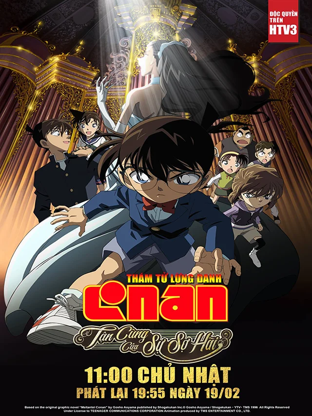 Thám Tử Conan Movie 12: Tận Cùng Của Sự Sợ Hãi HTV3 Lồng Tiếng