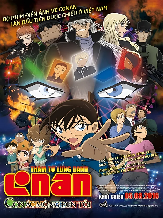 Thám Tử Conan Movie 20: Cơn Ác Mộng Đen Tối Lồng Tiếng