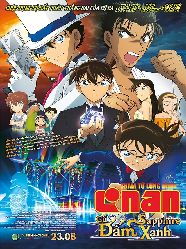 Thám Tử Conan Movie 23: Cú Đấm Sapphire Xanh Lồng Tiếng