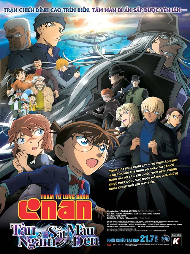 Thám Tử Conan Movie 26: Tàu Ngầm Sắt Màu Đen ACE Lồng Tiếng