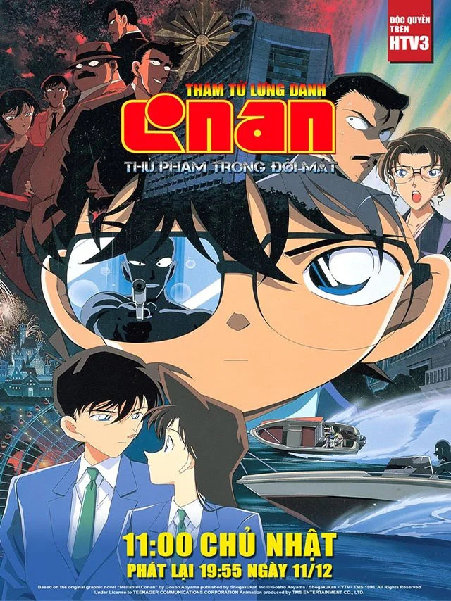 Thám Tử Conan Movie 4: Thủ Phạm Trong Đôi Mắt HTV3 Lồng Tiếng