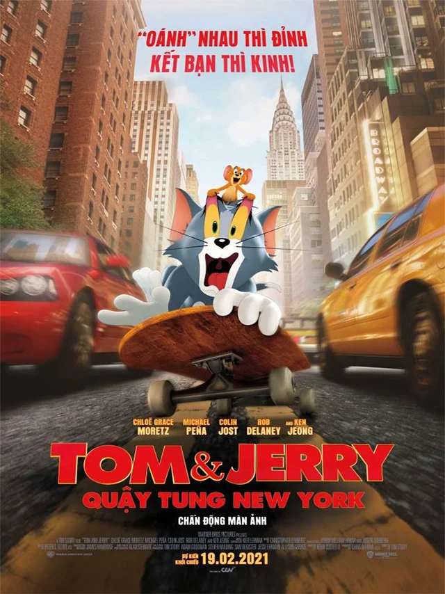 Tom Và Jerry: Quậy Tung New York Lồng Tiếng