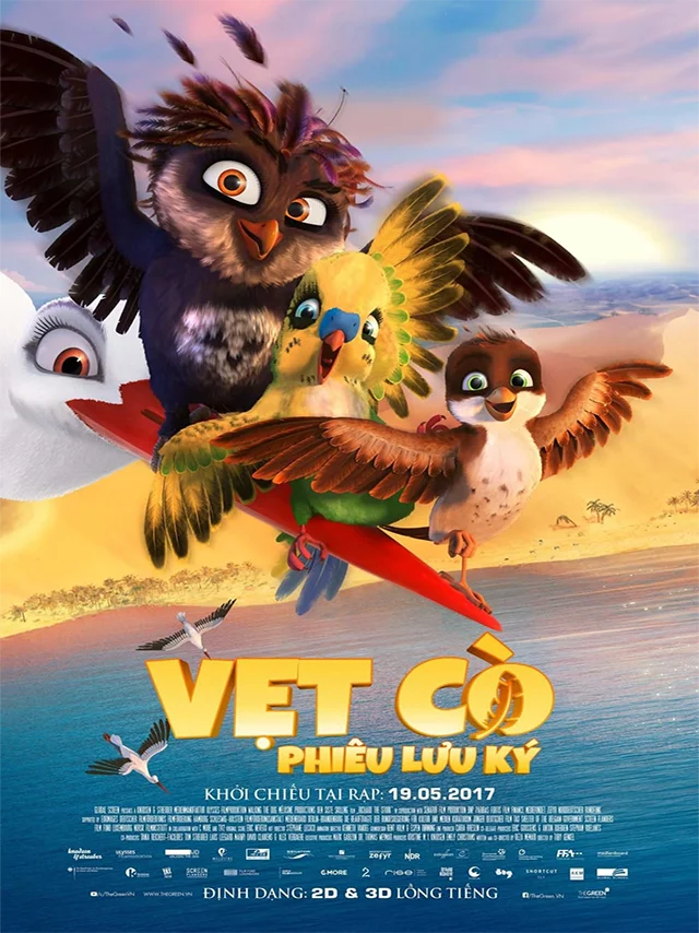 Vẹt Cò Phiêu Lưu Ký TVH Thuyết Minh